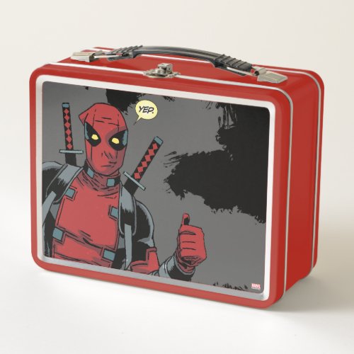 Deadpool Yep Adult Lunchbox