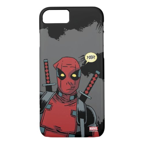 Deadpool Yep iPhone 87 Case