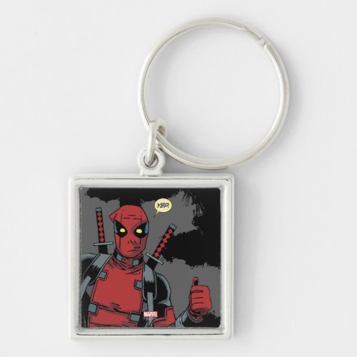 Deadpool Yep Keychain