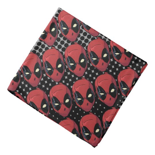 Deadpool's Head Bandana | Zazzle