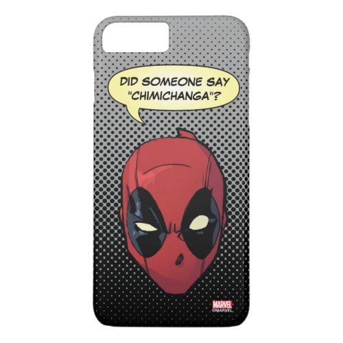 Deadpools Head iPhone 8 Plus7 Plus Case