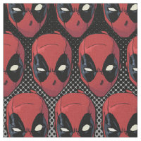 Deadpool's Head Fabric