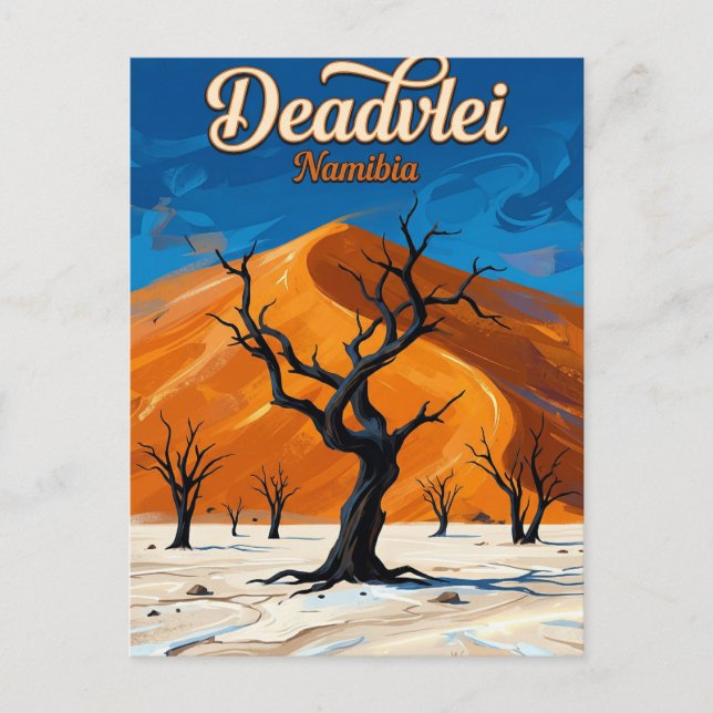 Deadvlei Namibia Postcard (Front)