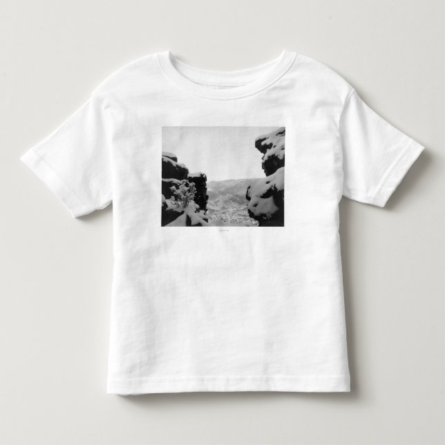 Deadwood as Seen from White Rocks Photograph Toddler T-shirt (Front)