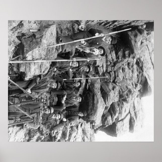 Deadwood Central Railroad Engineer Corps Poster (Front)