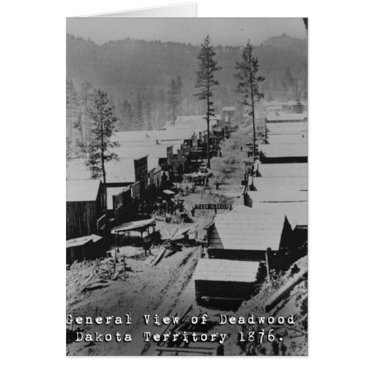 Deadwood Historical Photo Cards (Front)