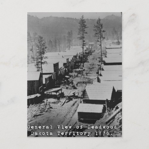 Deadwood Historical Photo Postcard