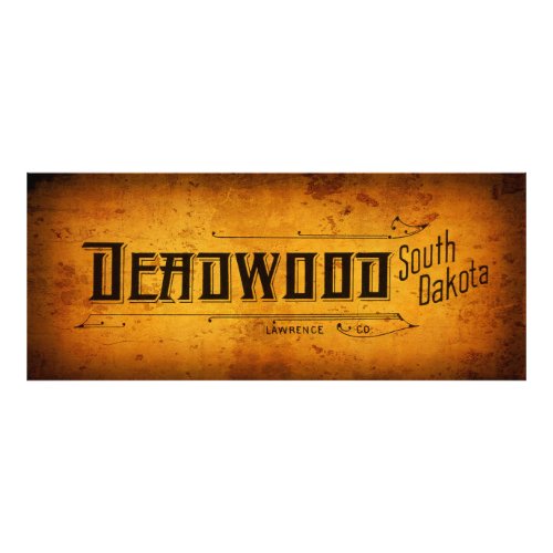 DEADWOOD of the Old West Photo Print