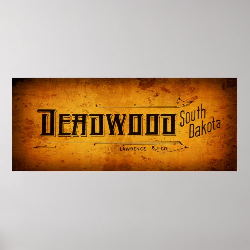 DEADWOOD of the Old West Poster