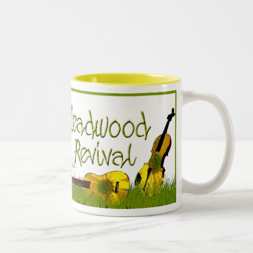 Deadwood Revival in the grass Two_Tone Coffee Mug