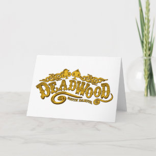 Deadwood Saloon Card