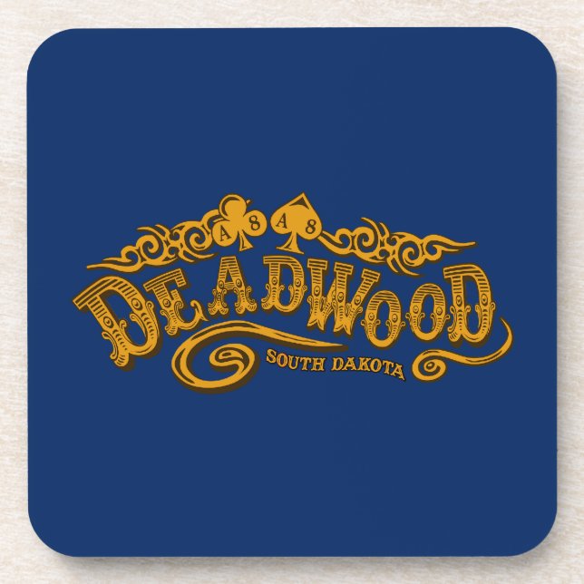 Deadwood Saloon Drink Coaster (Front)