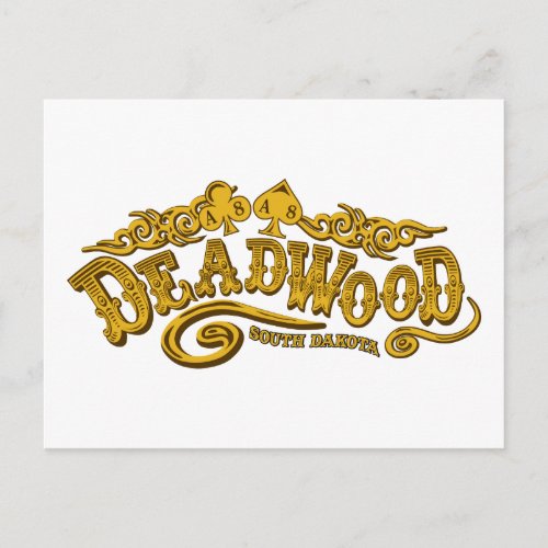 Deadwood Saloon Postcard