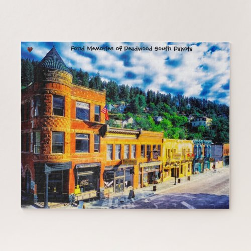 Deadwood South Dakota Jigsaw Puzzle