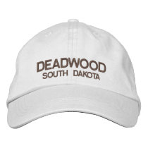 Deadwood* South Dakota Personalized Adjustable Embroidered Baseball Cap
