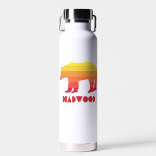 Deadwood South Dakota Rainbow Bear Water Bottle