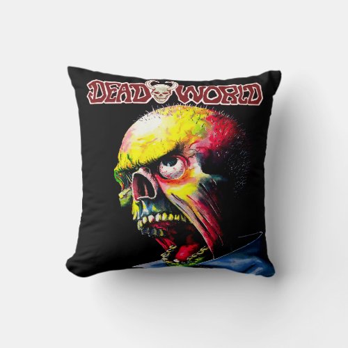 Deadworld throw pillow