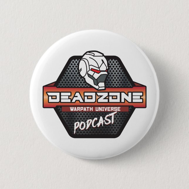 Deadzone the Podcast Button (Front)
