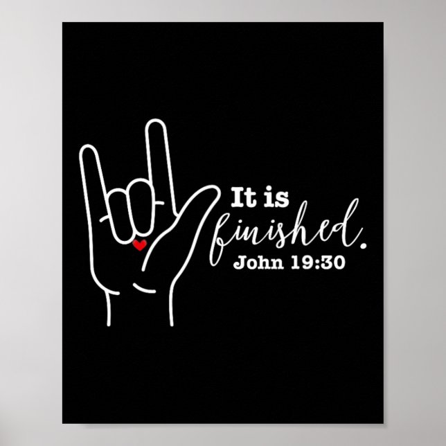 Deaf Christian Faith Easter Asl Sign Language It I (Front)