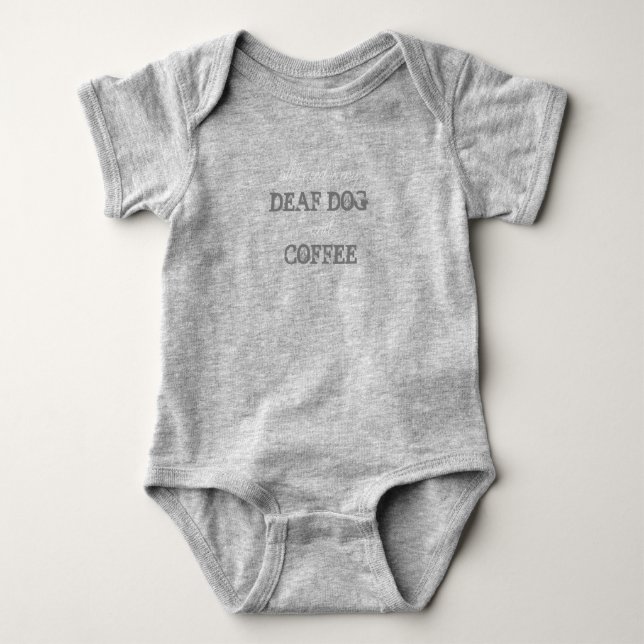 Deaf Dog & Coffee Top (Front)
