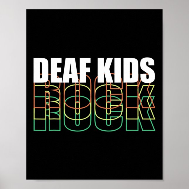 Deaf Kid Sign Language  (Front)