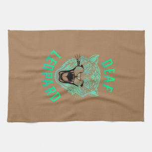 Deaf Leopard Kitchen Towel