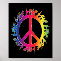 Deaf Peace Sign Language Hand Talking Teachers Asl