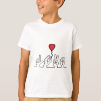 Deaf, sign-language love — love. I love you.