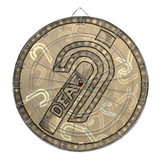 Deaf Symbol English Dart Board