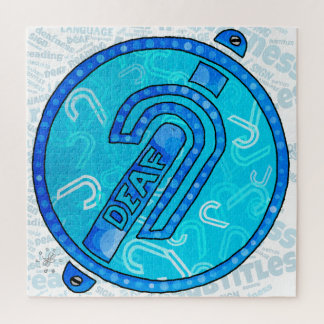 Deaf Symbol English Jigsaw Puzzle