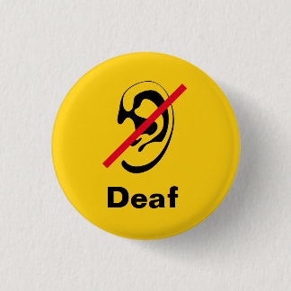 Deaf yellow button