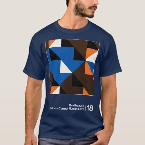 Deafheaven Minimalist Style Graphic Design 1 T_Shirt