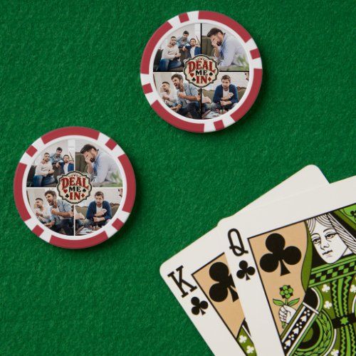 Deal me in Friends Poker game night photo Chips
