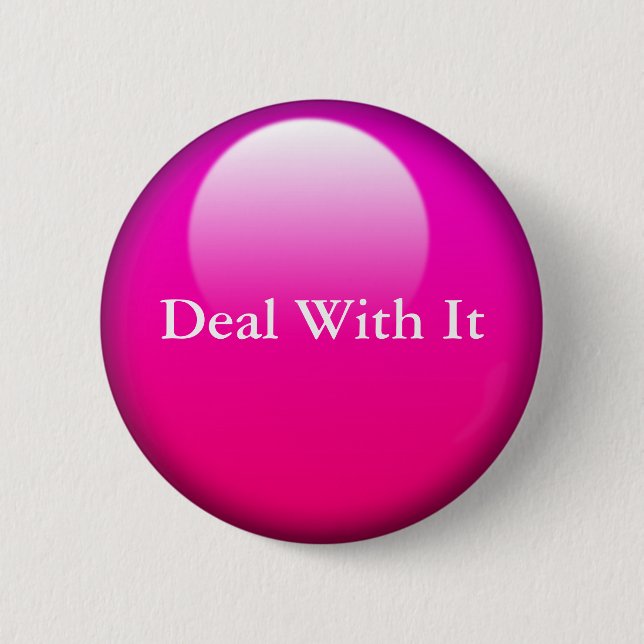 Deal with it, Jelly Buttons (Front)