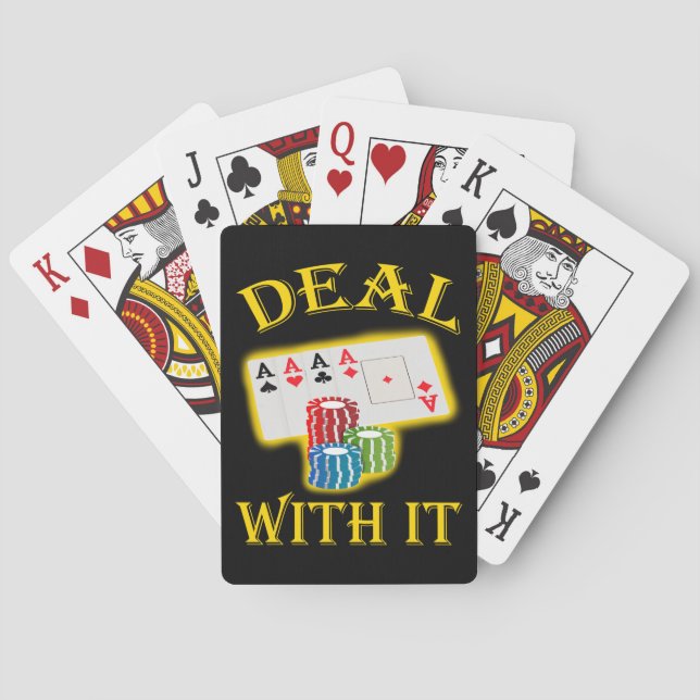Deal With It Poker Cards (Back)