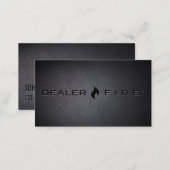 DealerFire Black Out Business Card (Front/Back)