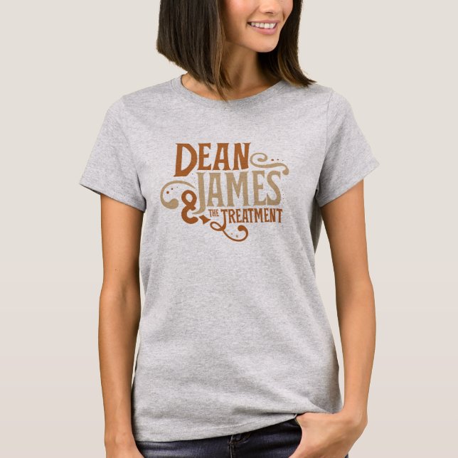Dean James & The Treatment Grey Tee (Front)