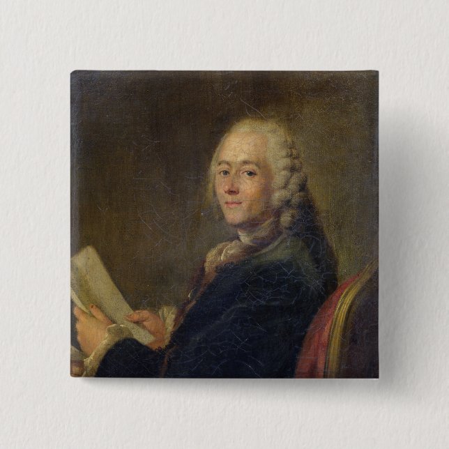 dean le Rond d'Alembert Pinback Button (Front)