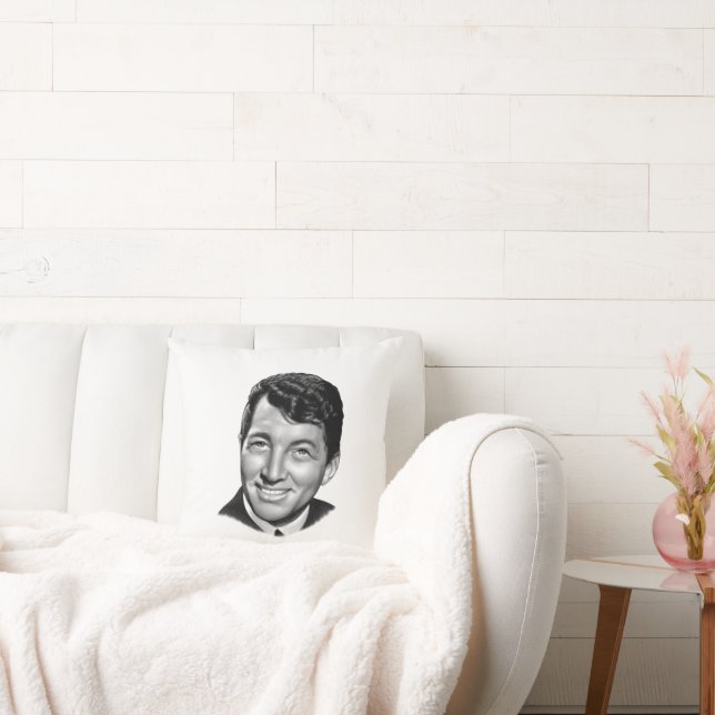 Dean Martin Throw Pillow (Couch)
