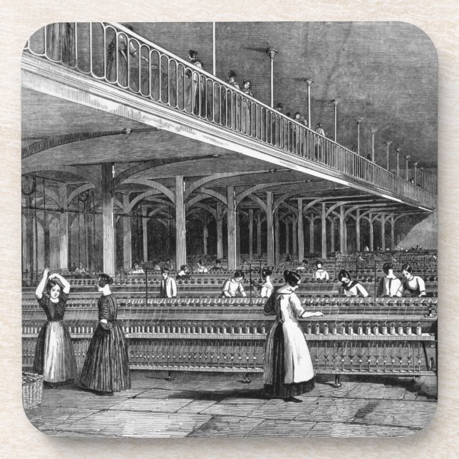 Dean Mills - The Doubling Room, 1851 (litho) Drink Coaster (Front)