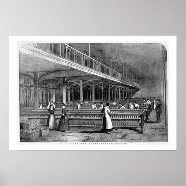 Dean Mills - The Doubling Room, 1851 (litho) Poster (Front)