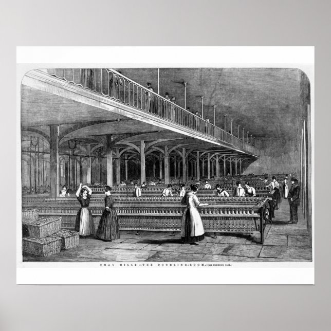 Dean Mills - The Doubling Room, 1851 (litho) Poster (Front)