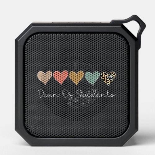 Dean Of Students Heart School Support Squad Valen Bluetooth Speaker