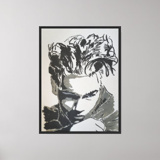 Dean Painted by Mark Elsen Canvas Print