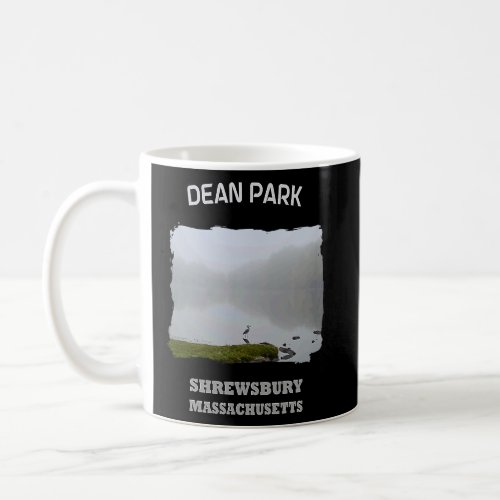 DEAN PARK SHREWSBURY MASSACHUSETTS Great Blue Hero Coffee Mug