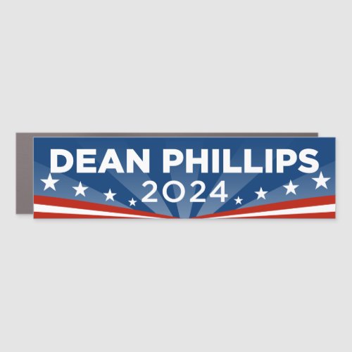 Dean Phillips 2024 Bumper Car Magnet