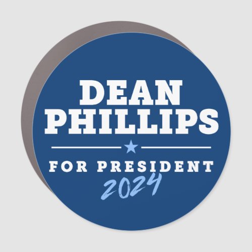 Dean Phillips 2024 Car Magnet