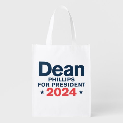 Dean Phillips for President 2024 Grocery Bag