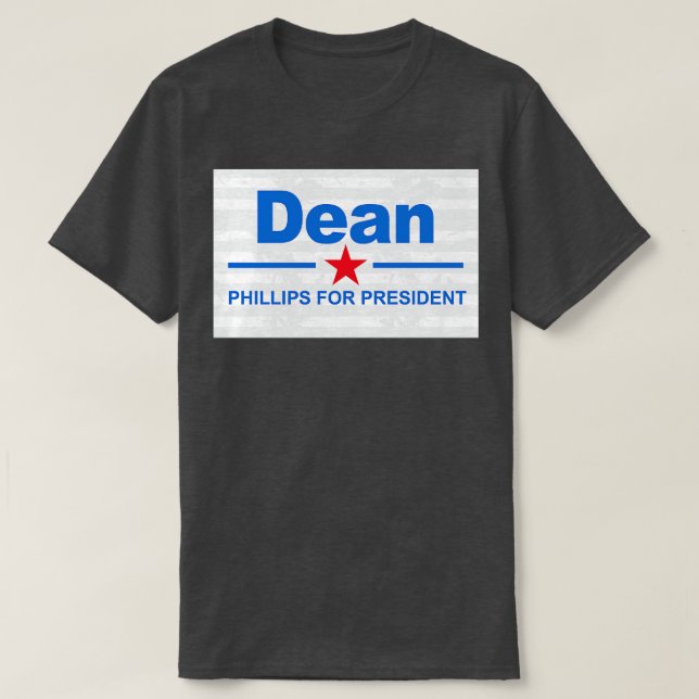 Dean Phillips for President T-Shirt (Design Front)