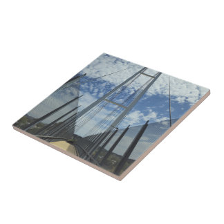 Dean Street Pedestrian Bridge Pathway to the Sky Ceramic Tile